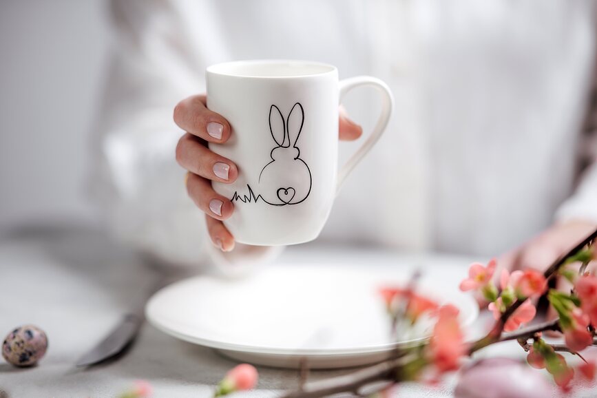 Statement Šalice 340 ml božićni sob uzorak 2 kom.