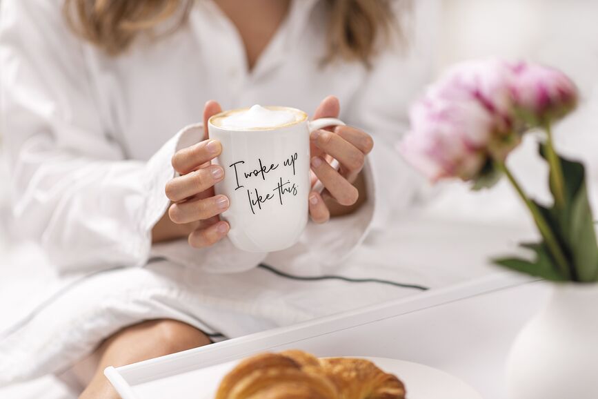 Statement Tasse, "Je suis incroyable, pas parfaite", 340 ml