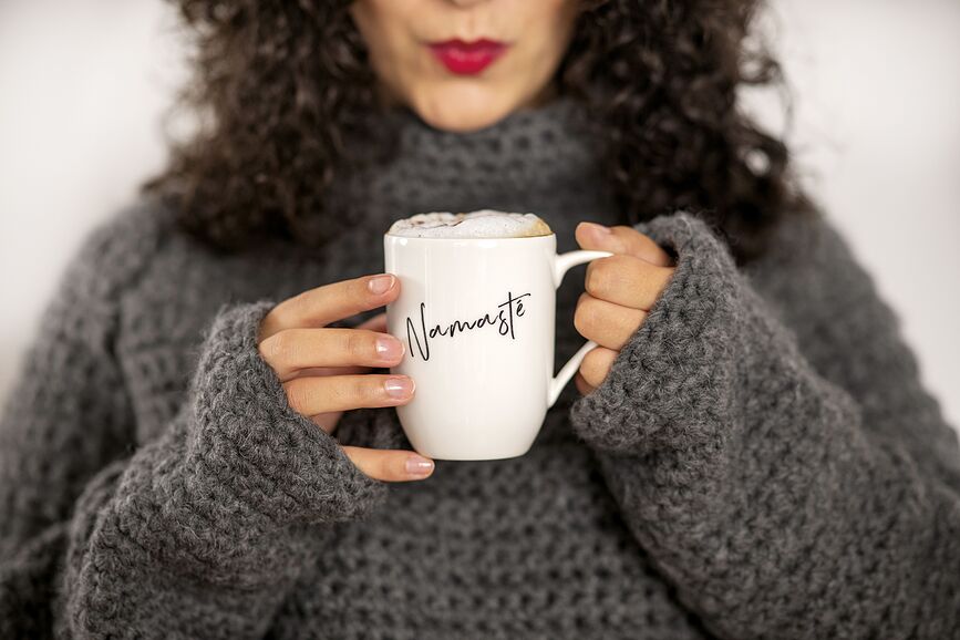 Statement Tasse, "Je suis incroyable, pas parfaite", 340 ml