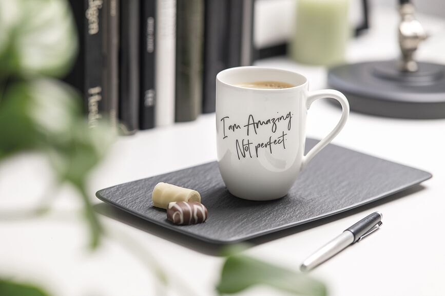 Statement Tasse, "Je suis incroyable, pas parfaite", 340 ml