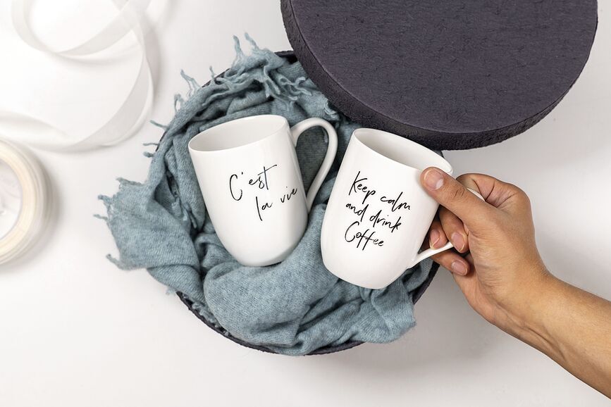 Statement Tasse, "Je suis incroyable, pas parfaite", 340 ml