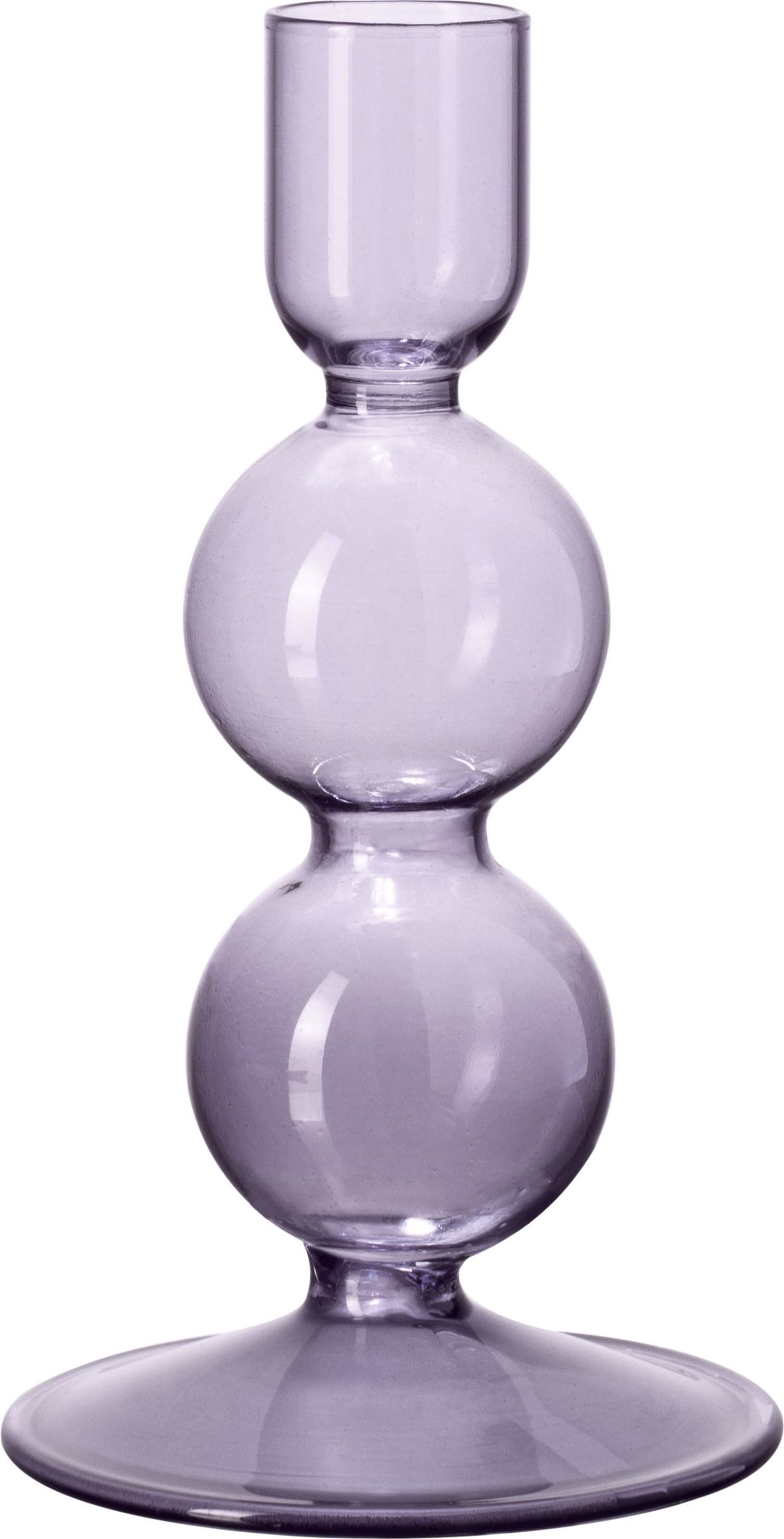 Świecznik na klasyczną świecę Like Home Lavender 13,5 cm