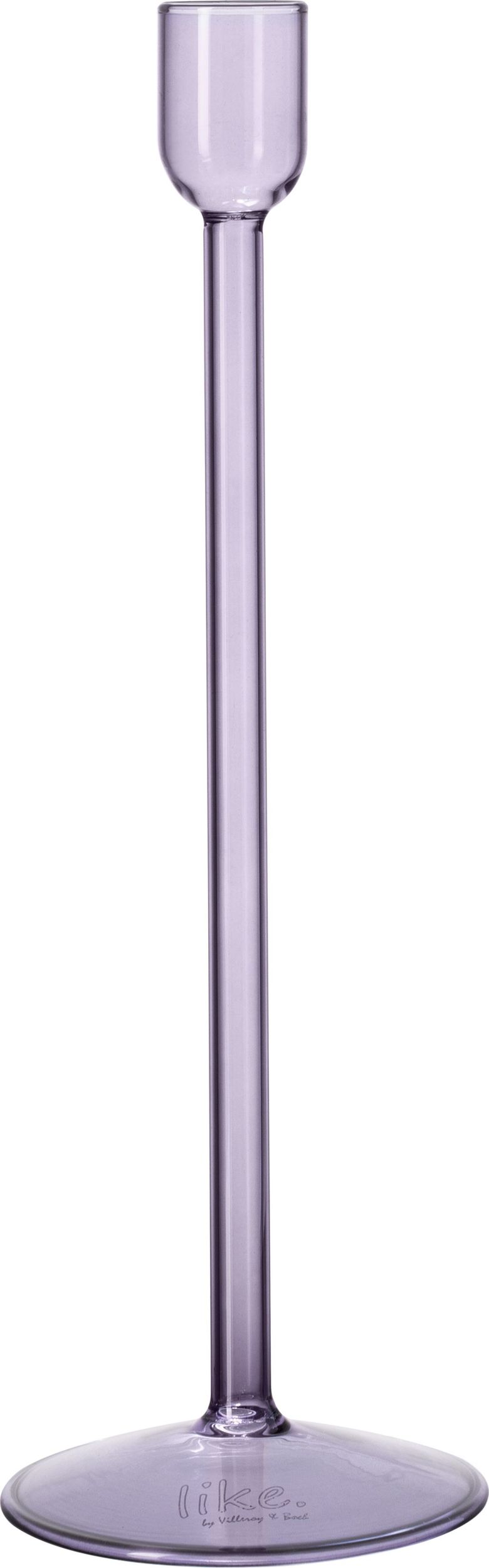 Świecznik na klasyczną świecę Like Home Lavender 25 cm