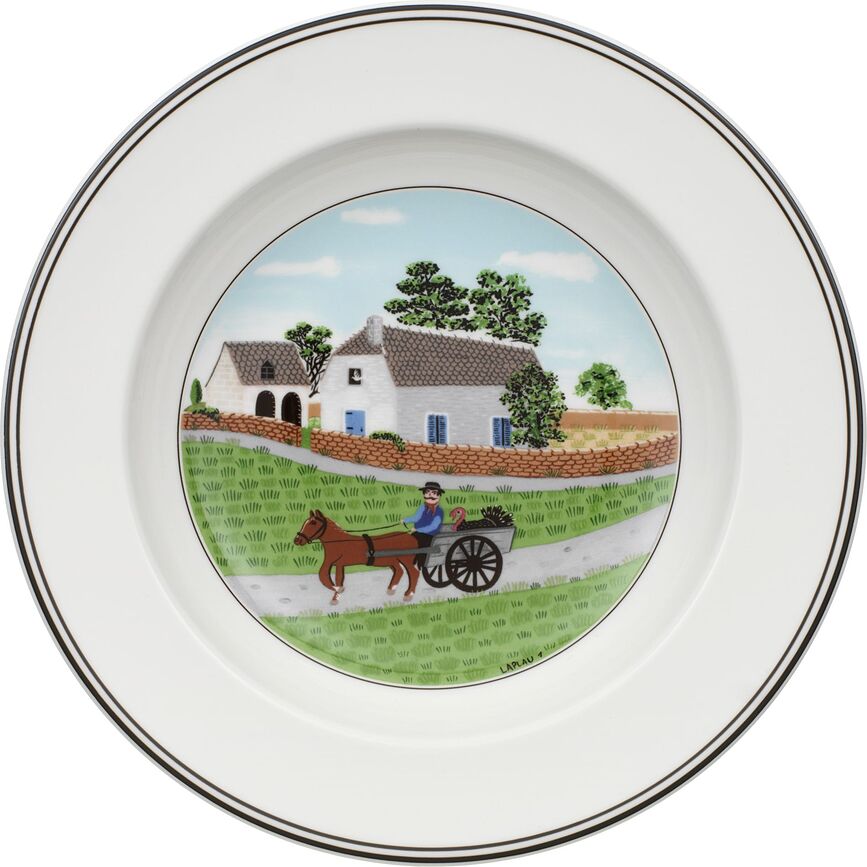 Talerz głęboki Design Naif Farmer 21 cm