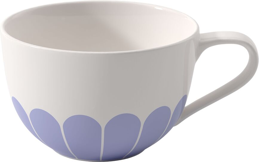 Tasse à cappuccino Fleur Bleu 300 ml