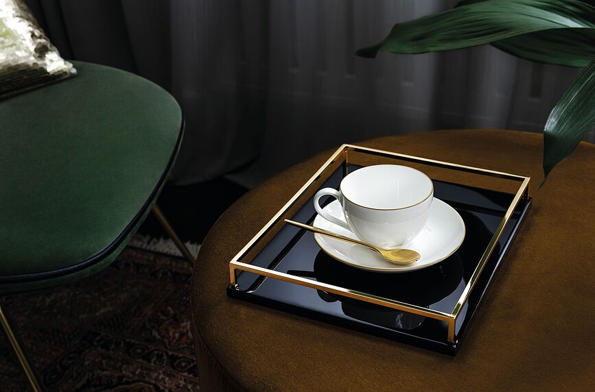 Taza de café Anmut Gold, 200 ml