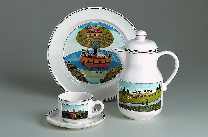 Taza de café Design Naif, 200 ml