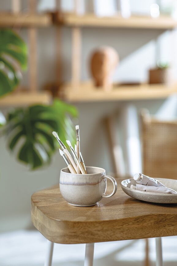 Taza de café Perlemor Sand, 270 ml