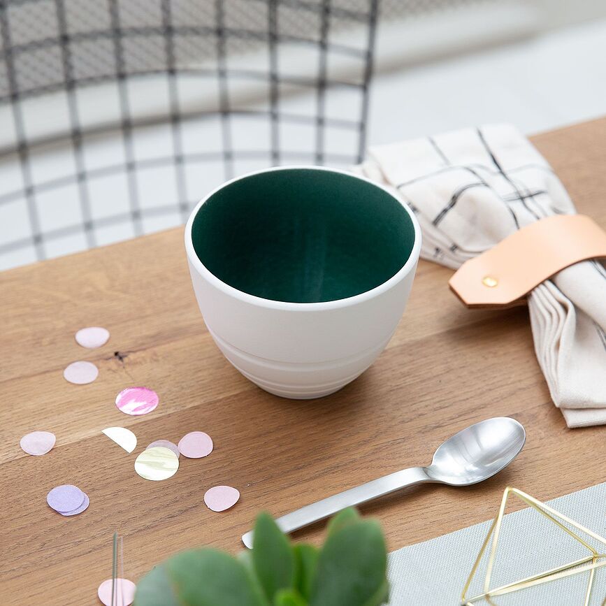 Taza It's My Match Green, 450 ml