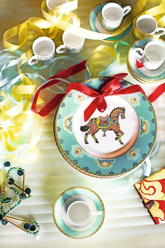 Taza para Espresso Samarkand Aquamarin, 100 ml