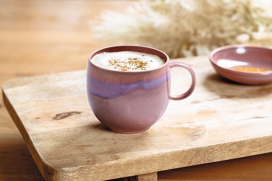 Taza Perlemor Coral, 350 ml