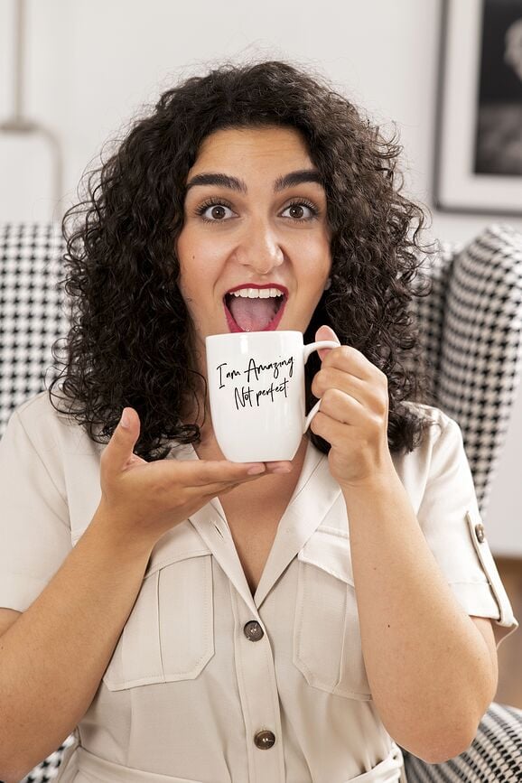 Taza Statement, 340 ml, I Am Amazing Not Perfect