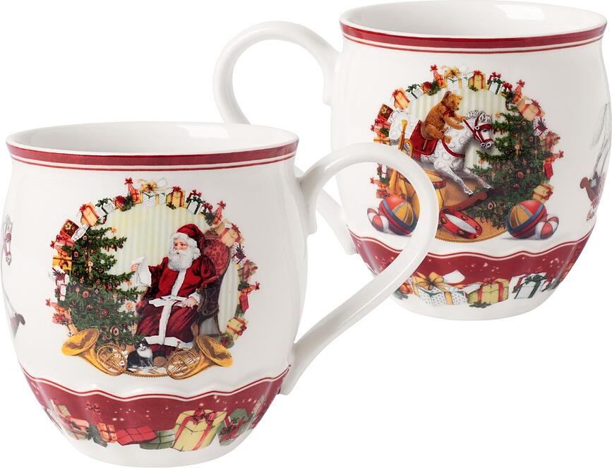 Taza Toy's Fantasy, 390 ml, diseño de Papá Noel