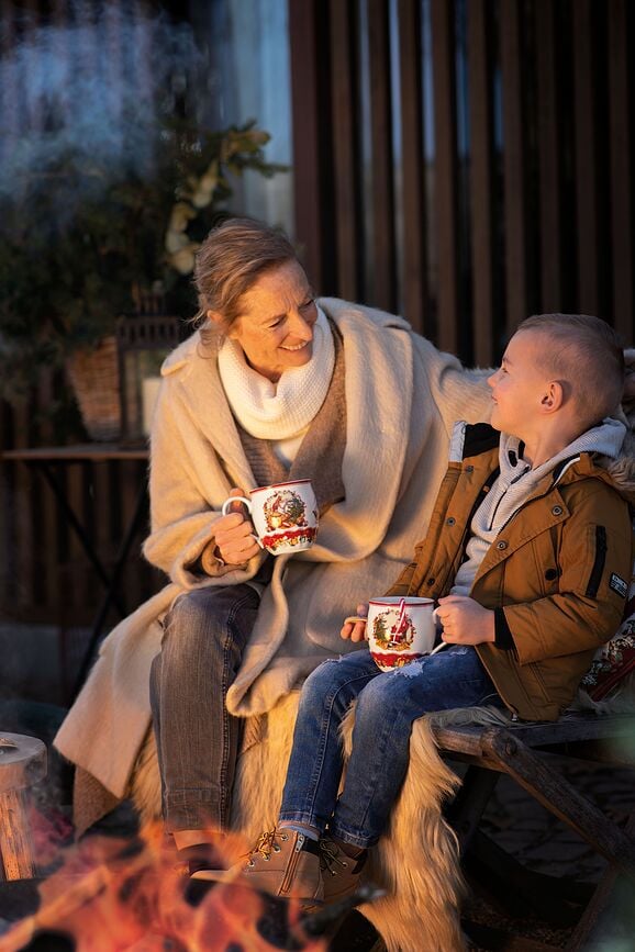 Taza Toy's Fantasy, 390 ml, diseño de Papá Noel