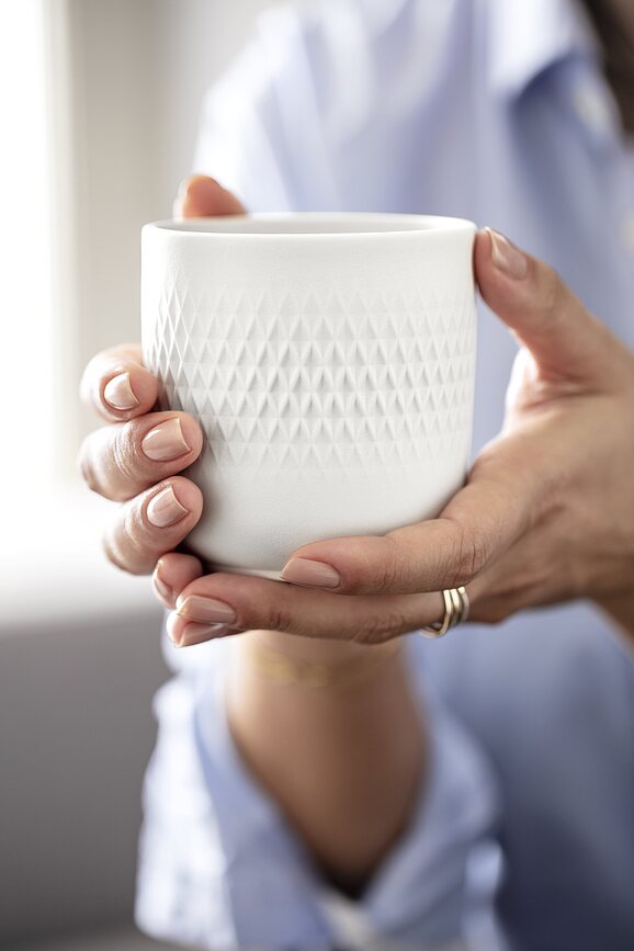 Tazas Manufacture Collier Blanc, 290 ml, 2 unidades