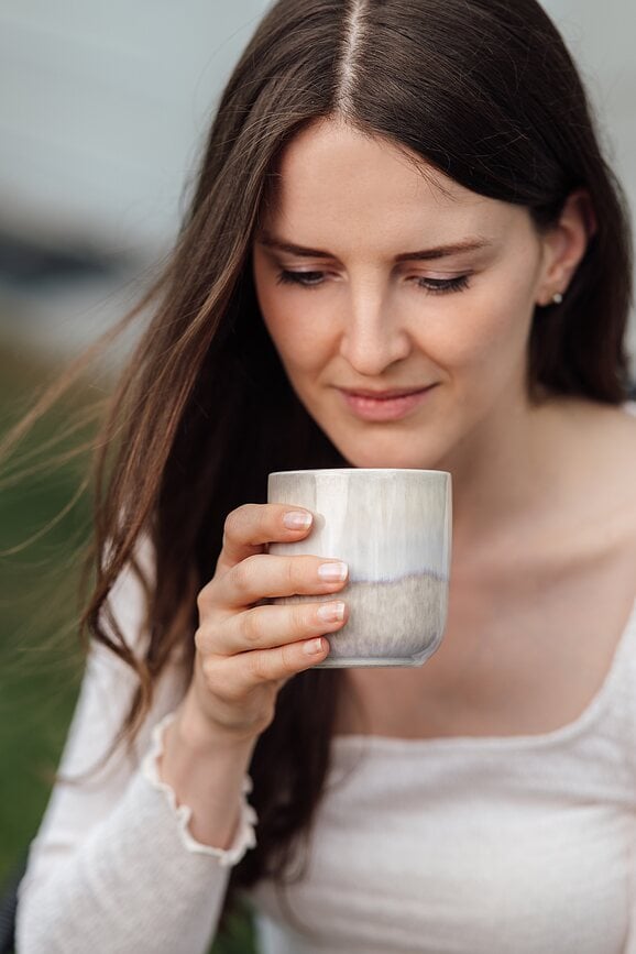 Tazas Perlemor Sand, 350 ml, 2 unidades