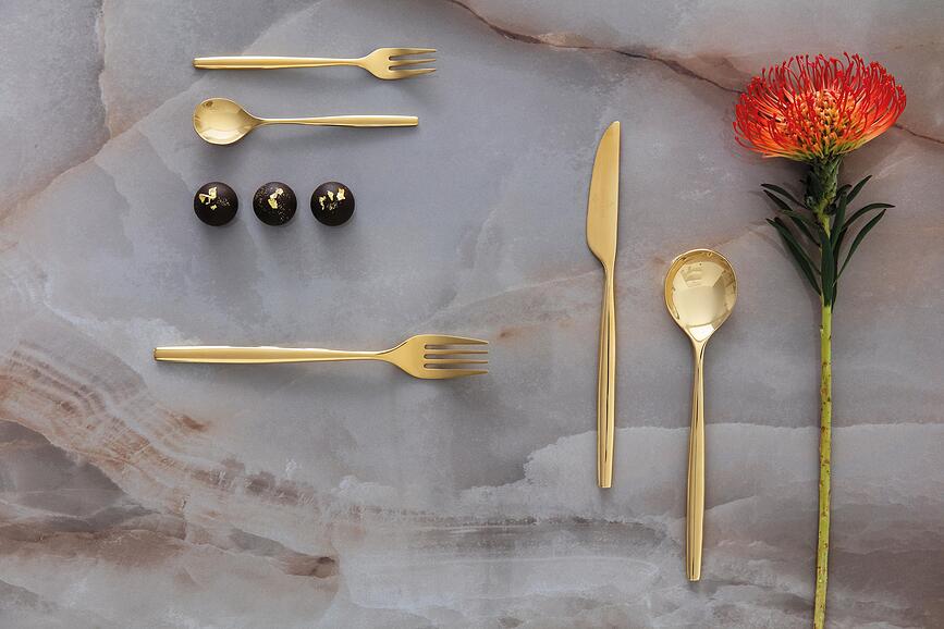 Tenedor de Postre MetroChic d'Or