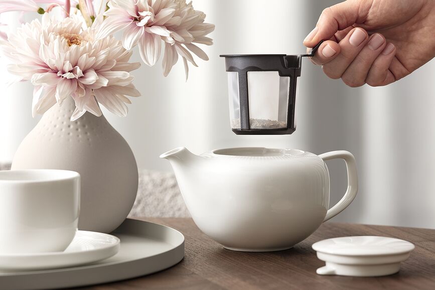 Tetera con infusor Afina