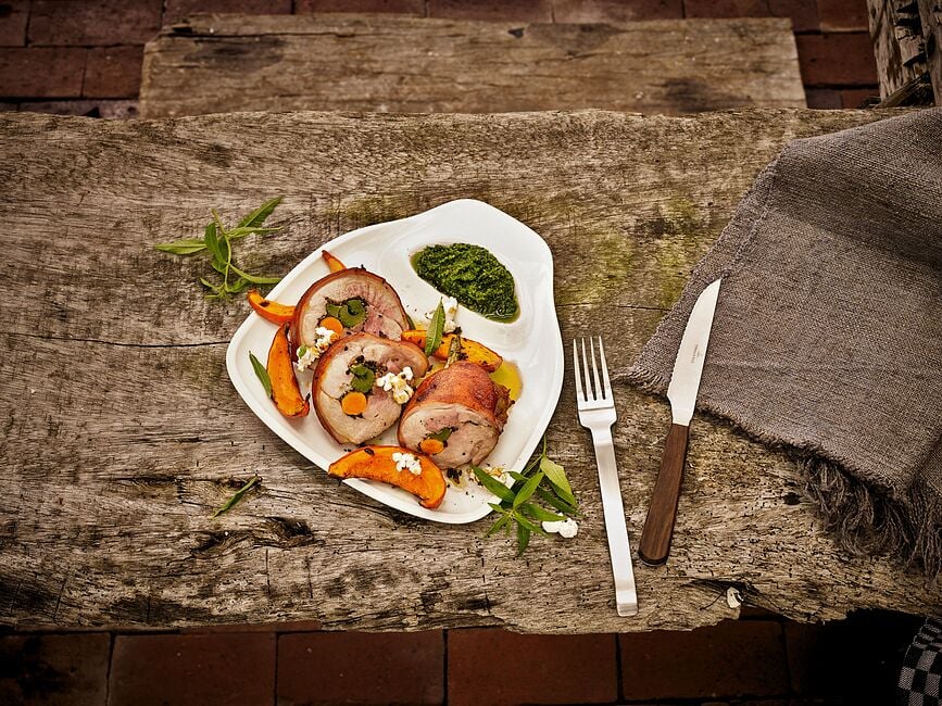 Texas Couteaux à Steak avec étui, Set 7 pièces