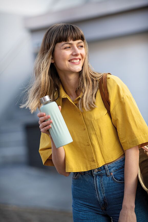 To Go & To Stay Bidon, 500 ml, zelen