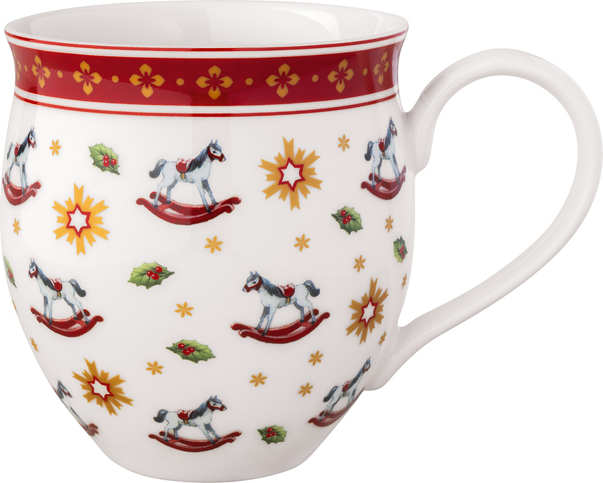 Toy's Delight Anniversary Tasses à motifs de Noël, Lot de 4