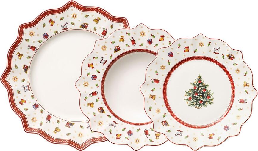 Toy's Delight Assiettes, Lot de 12