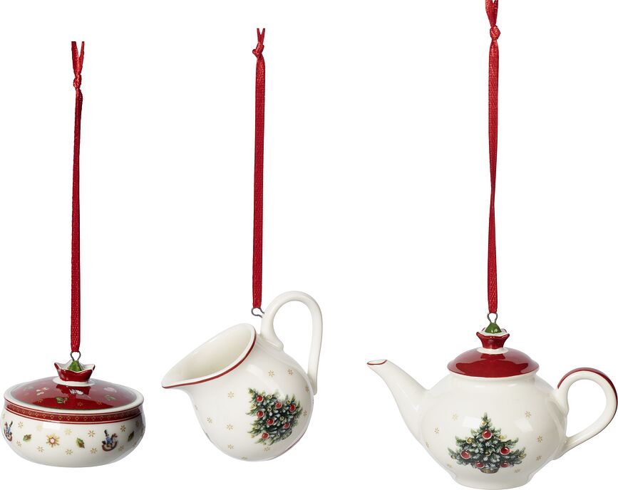 Toy's Delight Coffeeset Christbaumschmuck 3 St.