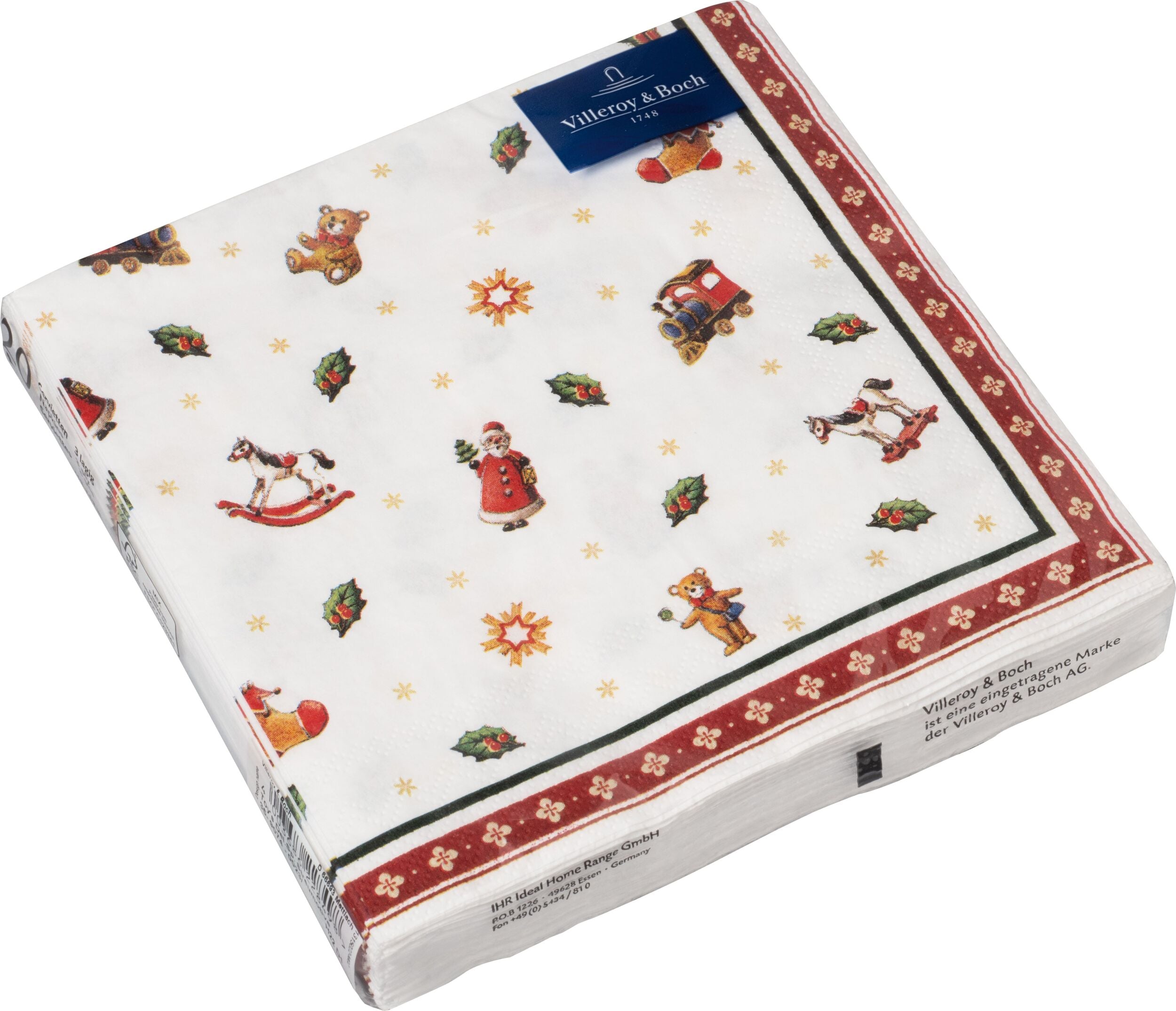 Toy's Delight Papierservietten 33 cm Weihnachtsmotive 20 St.
