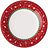 Toy's Delight Πιάτο, 27 cm, κόκκινο