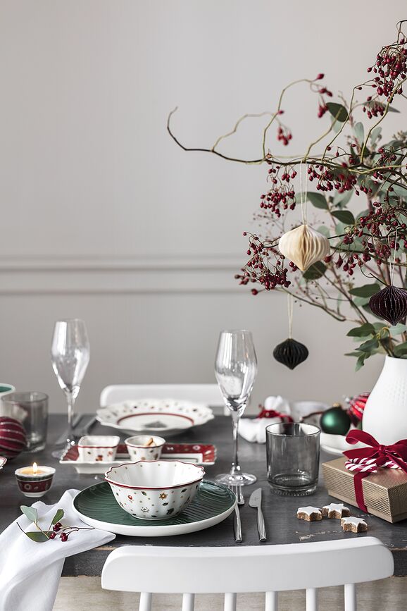 Toy's Delight Πιάτο Πρωινού, 24 εκ., κόκκινο