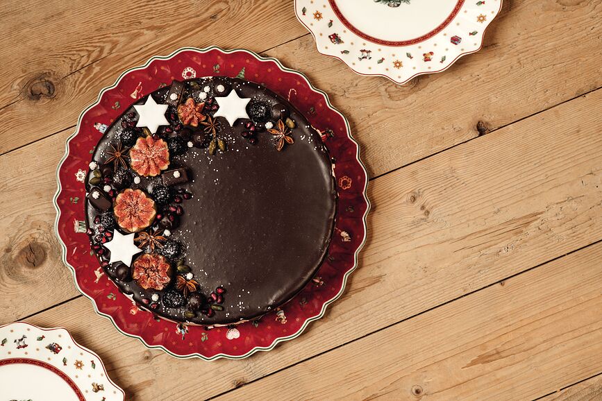 Toy's Delight Plat à Gâteau, 33 cm