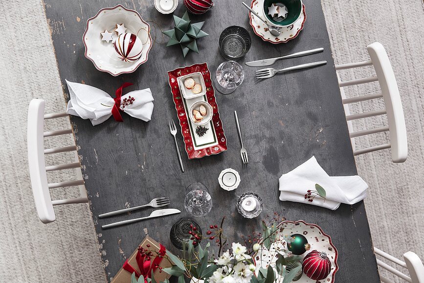 Toy's Delight Posodice za omake in pomake s pladnjem, 4-delni set