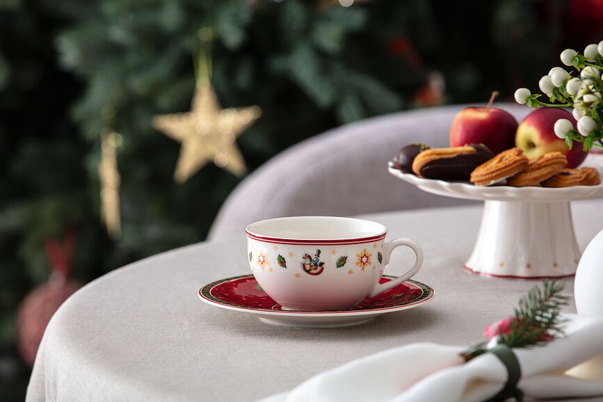 Toy's Delight Sous-tasse, rouge