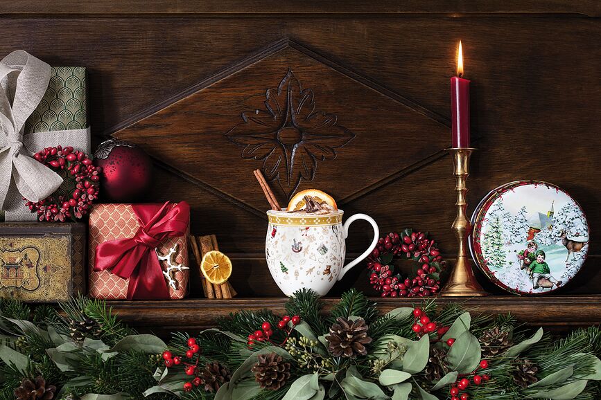 Toy's Delight Tasse 340 ml, motif sapin de Noël