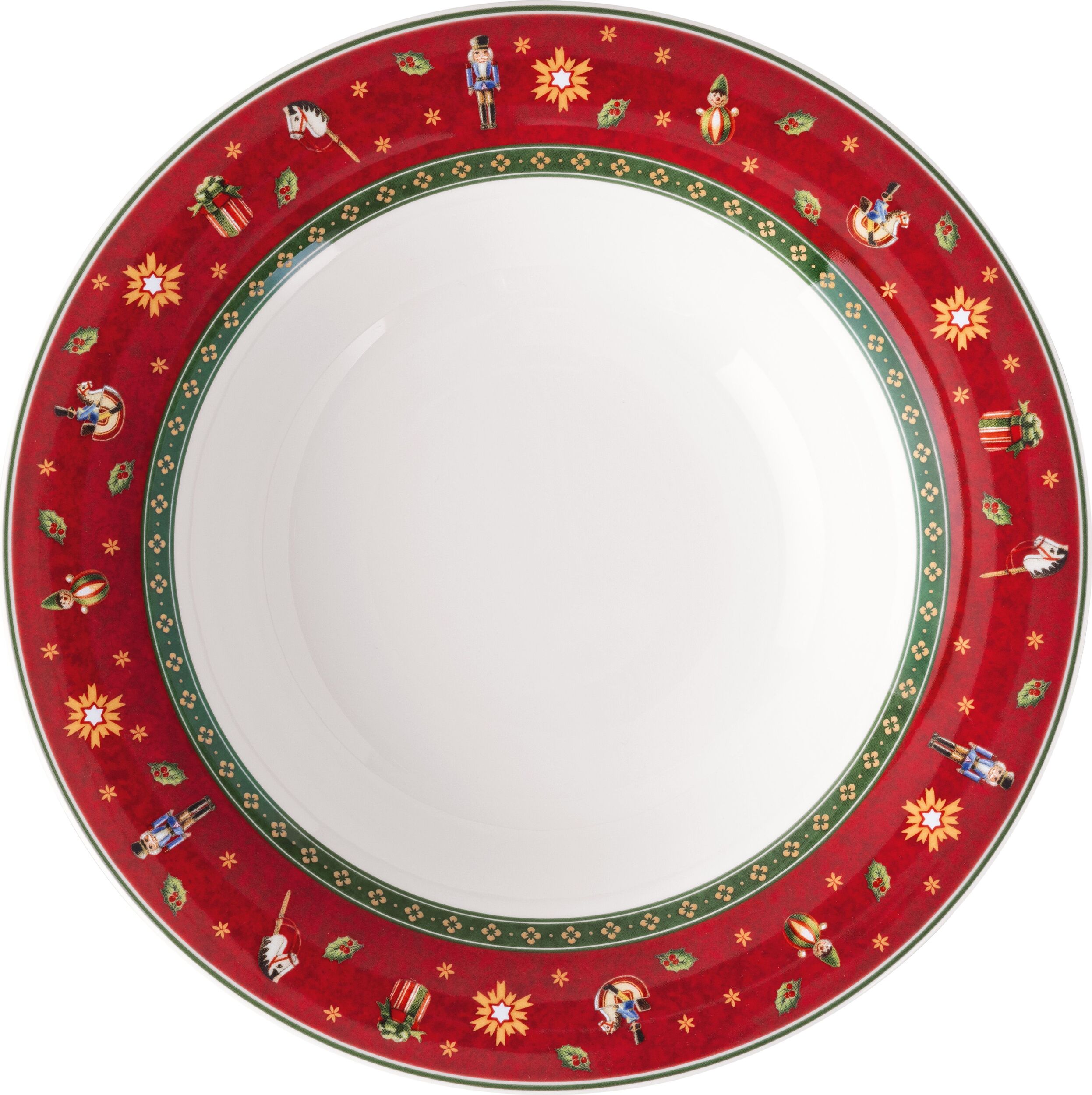 Toy's Delight Tiefer Teller 23 cm rot