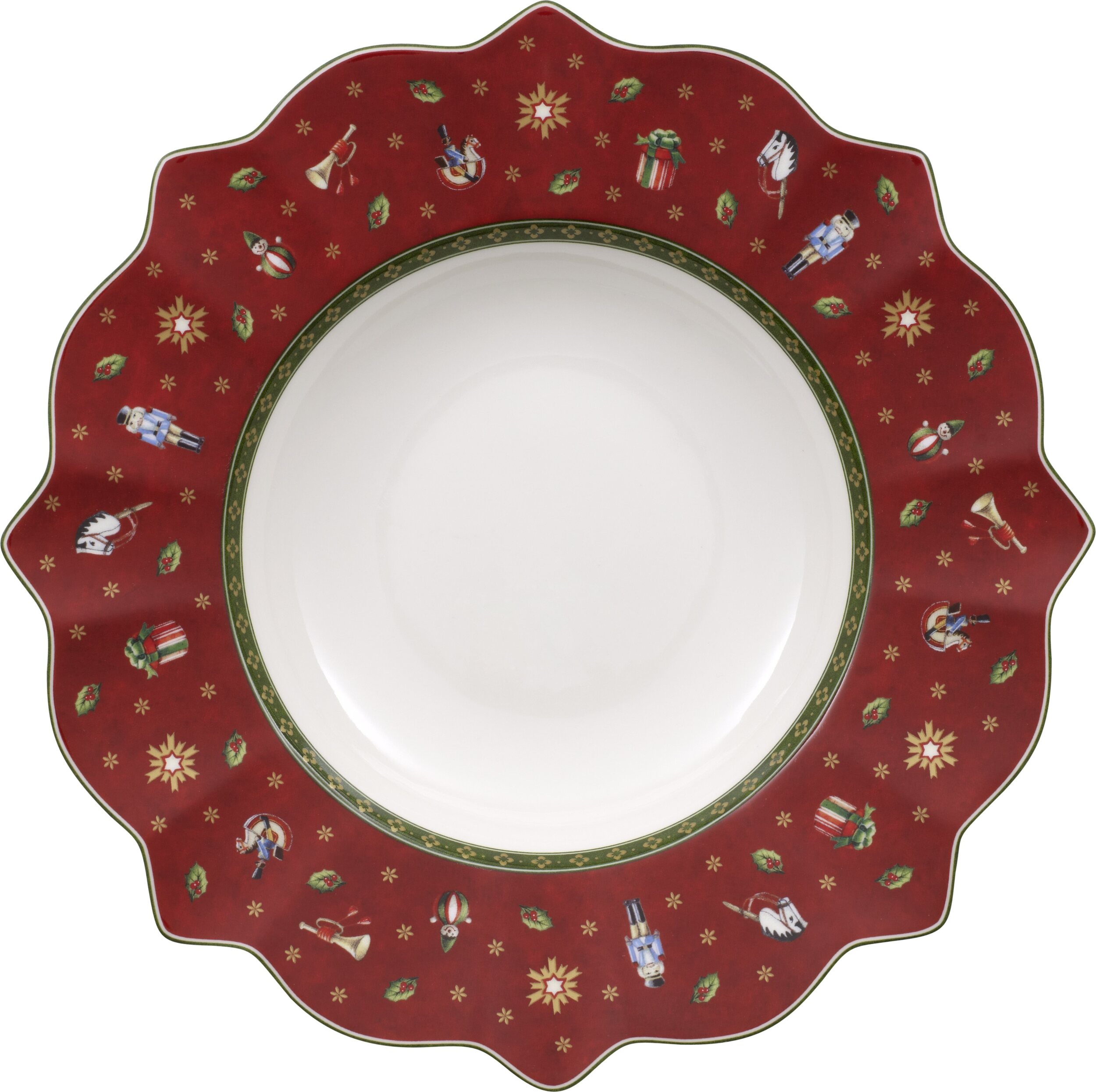 Toy's Delight Tiefer Teller 26 cm rot