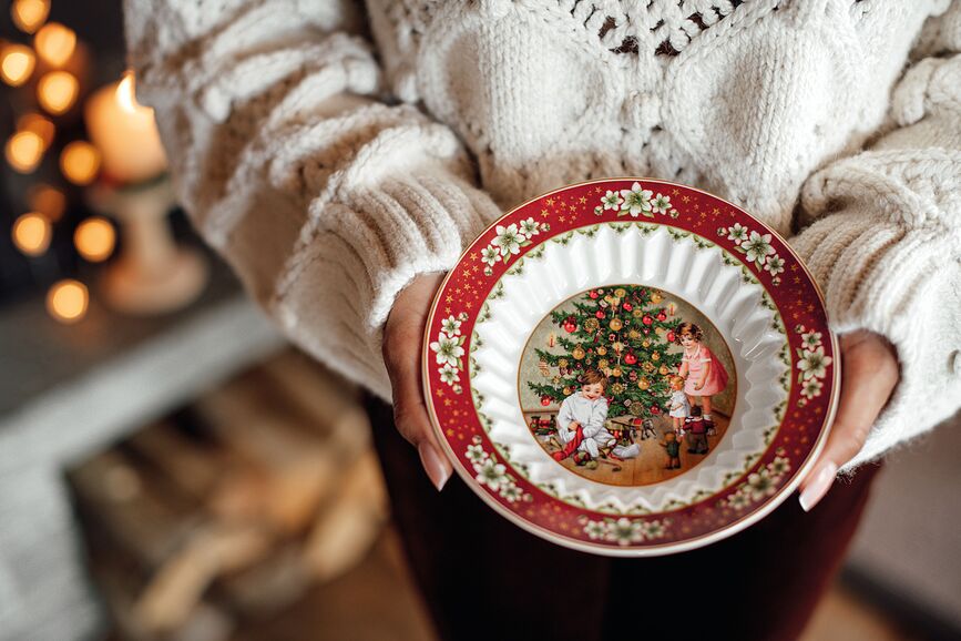 Toy's Fantasy Children Playing Μπολ, 16 cm, κόκκινο