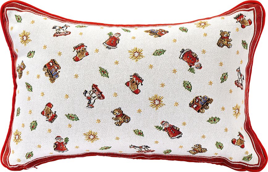 Toy's Fantasy Χριστουγεννιάτικο Μαξιλάρι, με Άγιο Βασίλη, 45 x 45 cm