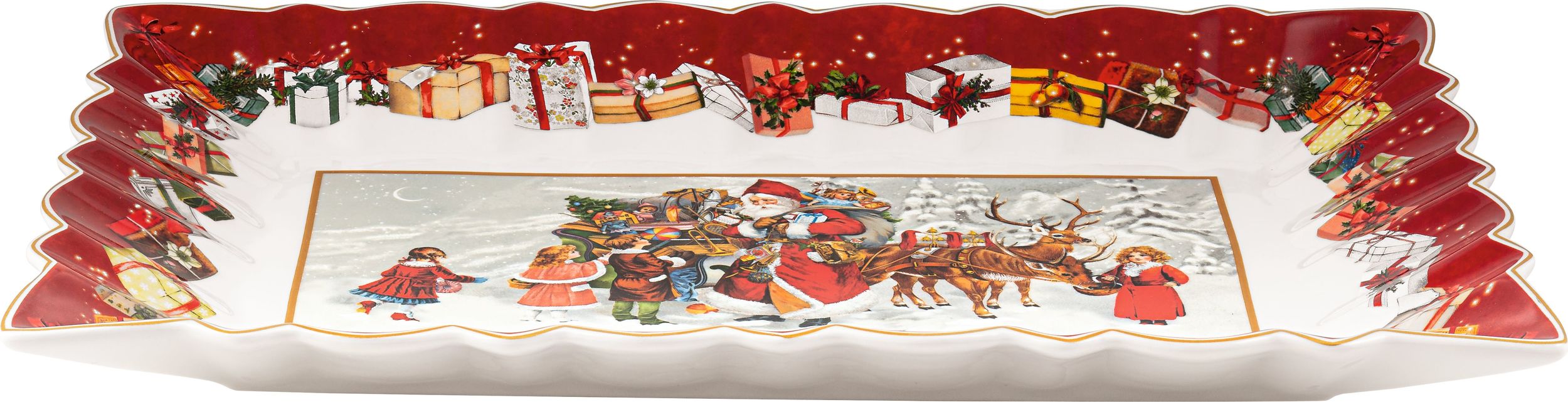 Villeroy & Boch Serving Dish Toy's Fantasy Santa - 23 x 23 cm 