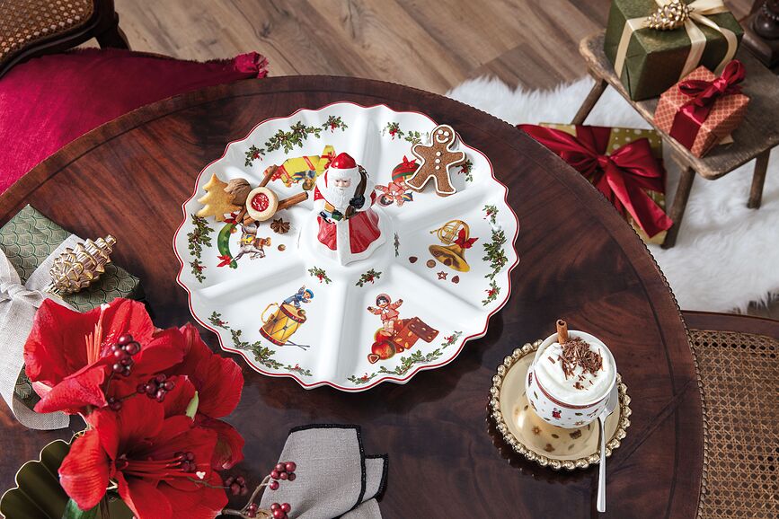 Toy's Fantasy Plat de service pour snacks, 38 cm