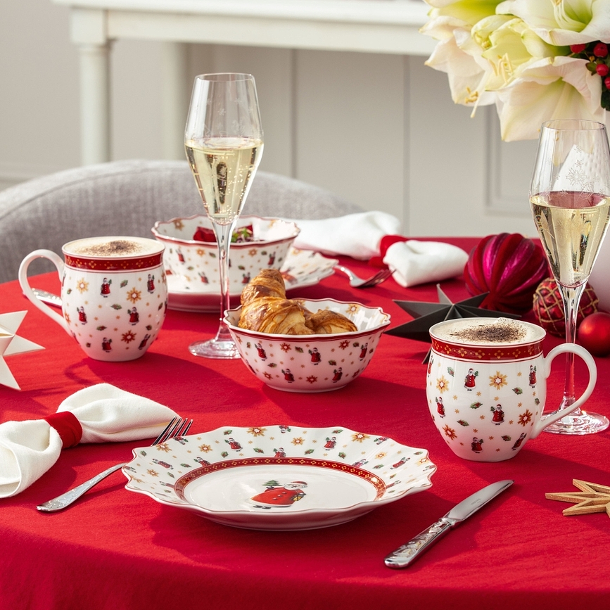 Toys Delight Set Posuđa za 2 osobe konjić za ljuljanje 6 dijelova