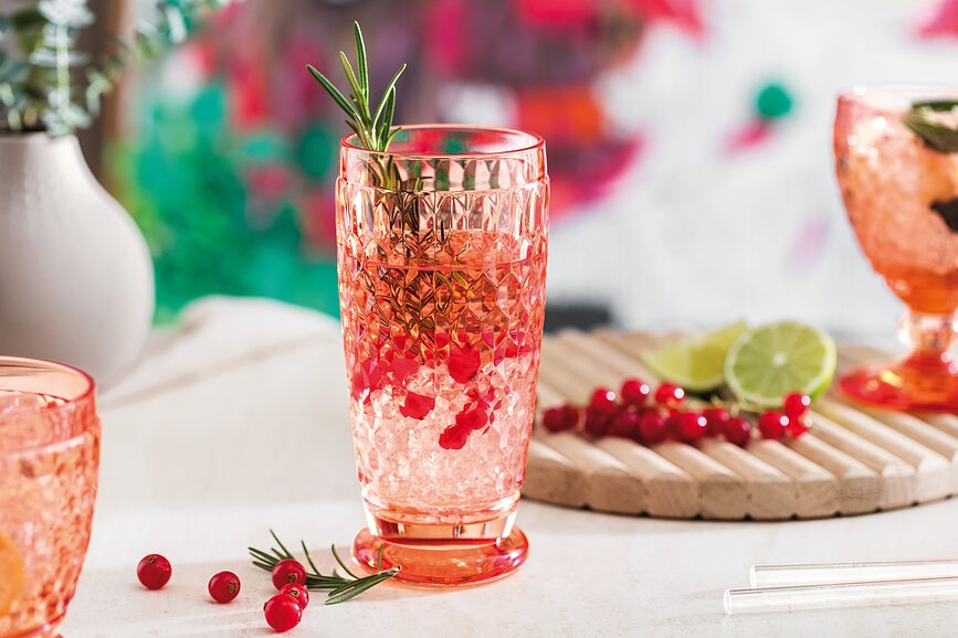 Vaso de Cerveza Boston Coloured, 400 ml, azul