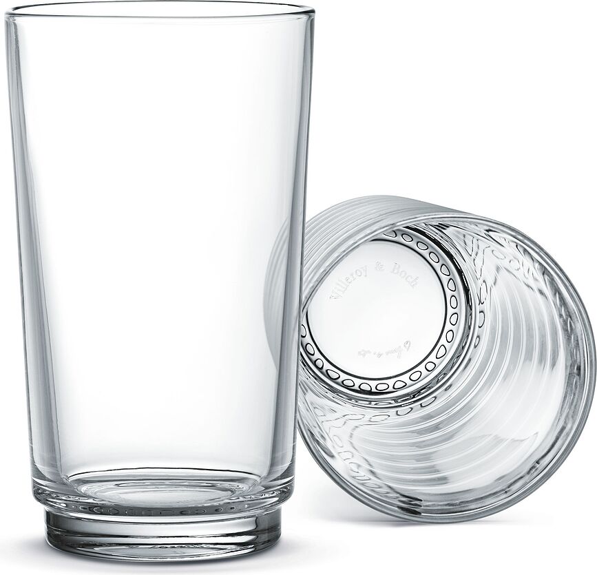 Vasos altos It's My Match, 410 ml, verde claro, Pack de 2