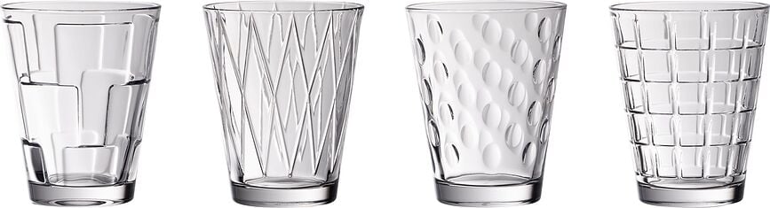 Vasos Dressed Up 310 ml, 4 unidades