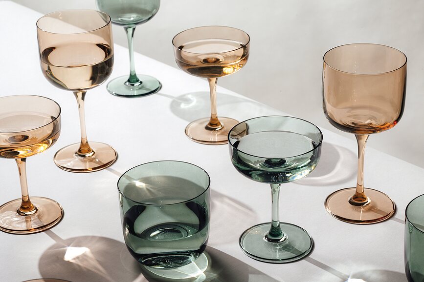 Vasos Like Pearl, 370 ml, 2 unidades