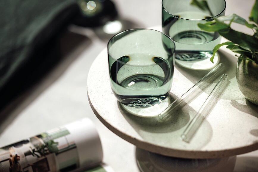 Vasos Like Pearl, 370 ml, 2 unidades