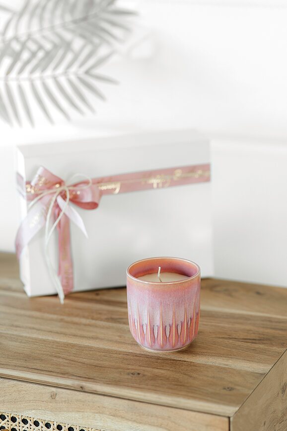 Vela Aromática Perlemor Coral Home, aroma Sunkissed