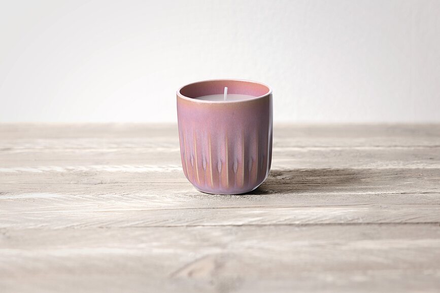 Vela Aromática Perlemor Coral Home, aroma Sunkissed