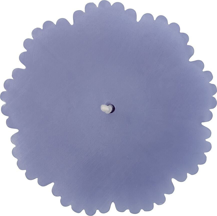 Vela Fleur Verde 15 cm