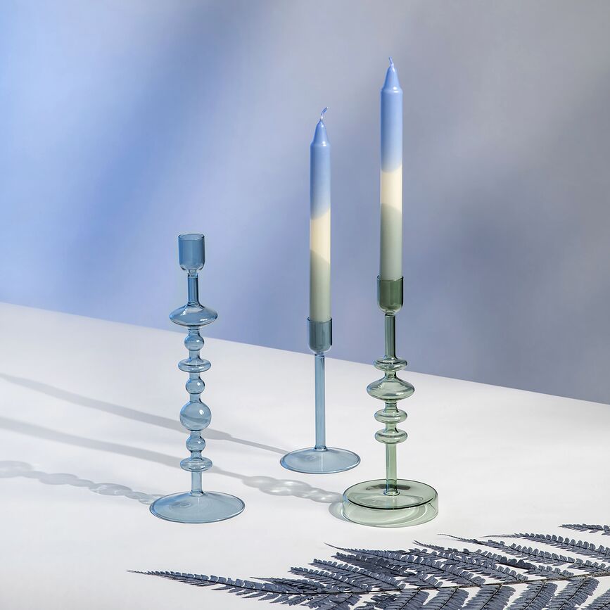 Velas aromáticas Like Home, aroma a lavanda y uva, 2 unidades